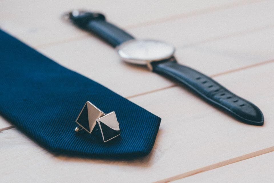 Brushed Steel Cufflinks