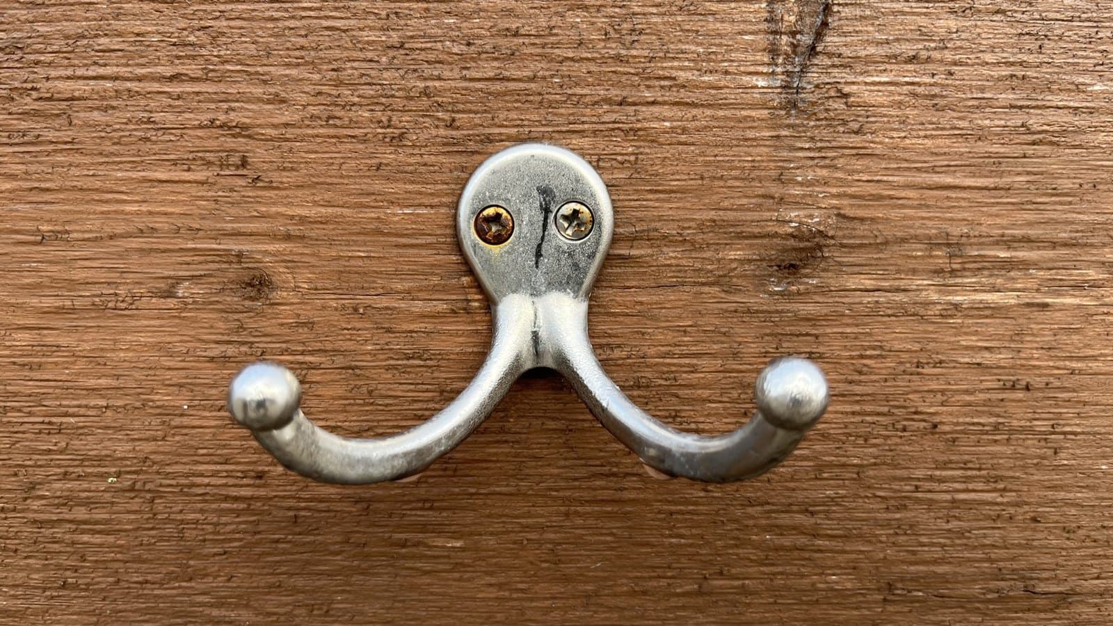 Oak Wall Hooks, Set of 3