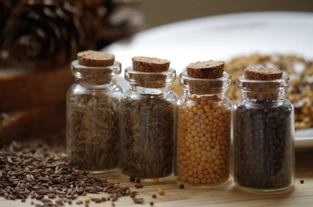 Pane Spice Vials, Set of 4