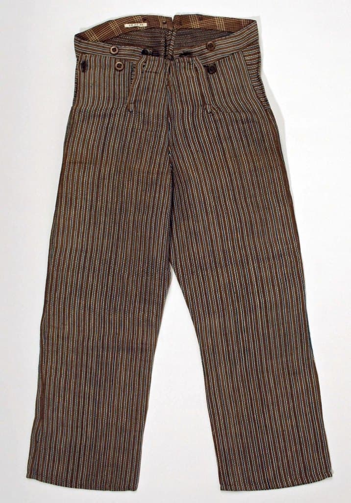 Mill Stripe Work Trousers